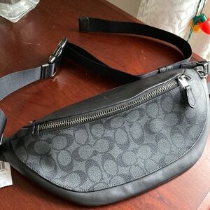 Coach Black Men's Crossbody Bag